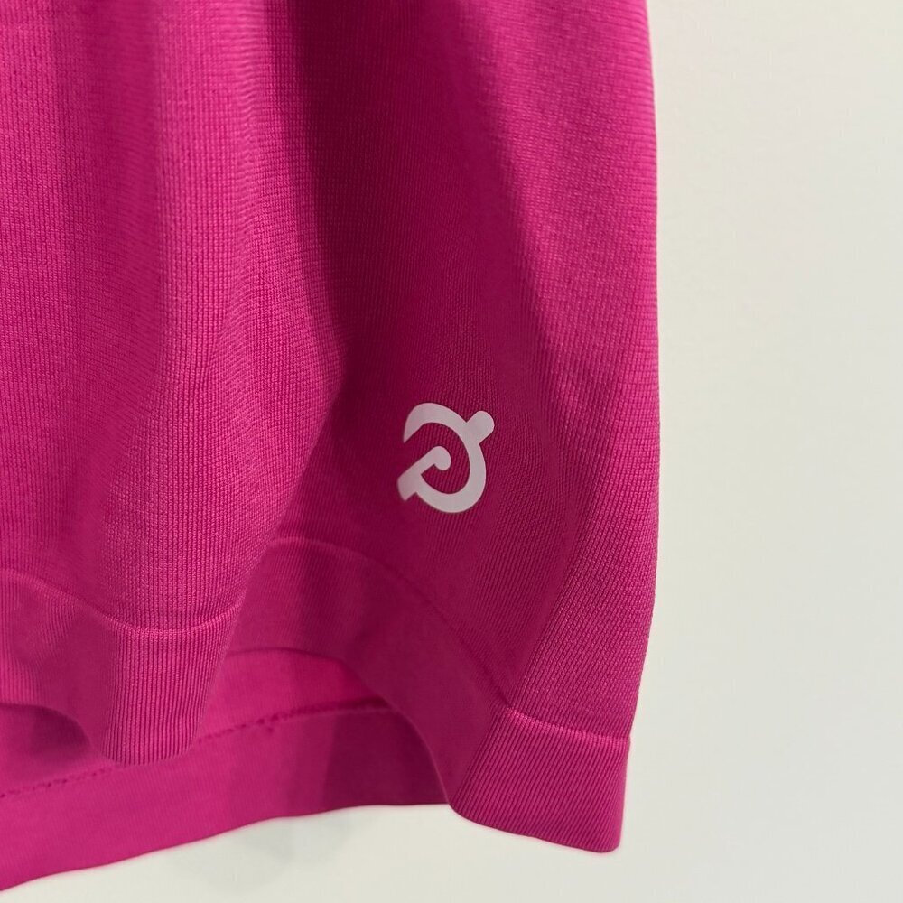 โจ Peloton Seamless Muscle Tank โ Womenโs Pink XL/XXL Sleeveless Workout Top โจ - Picture 2 of 6